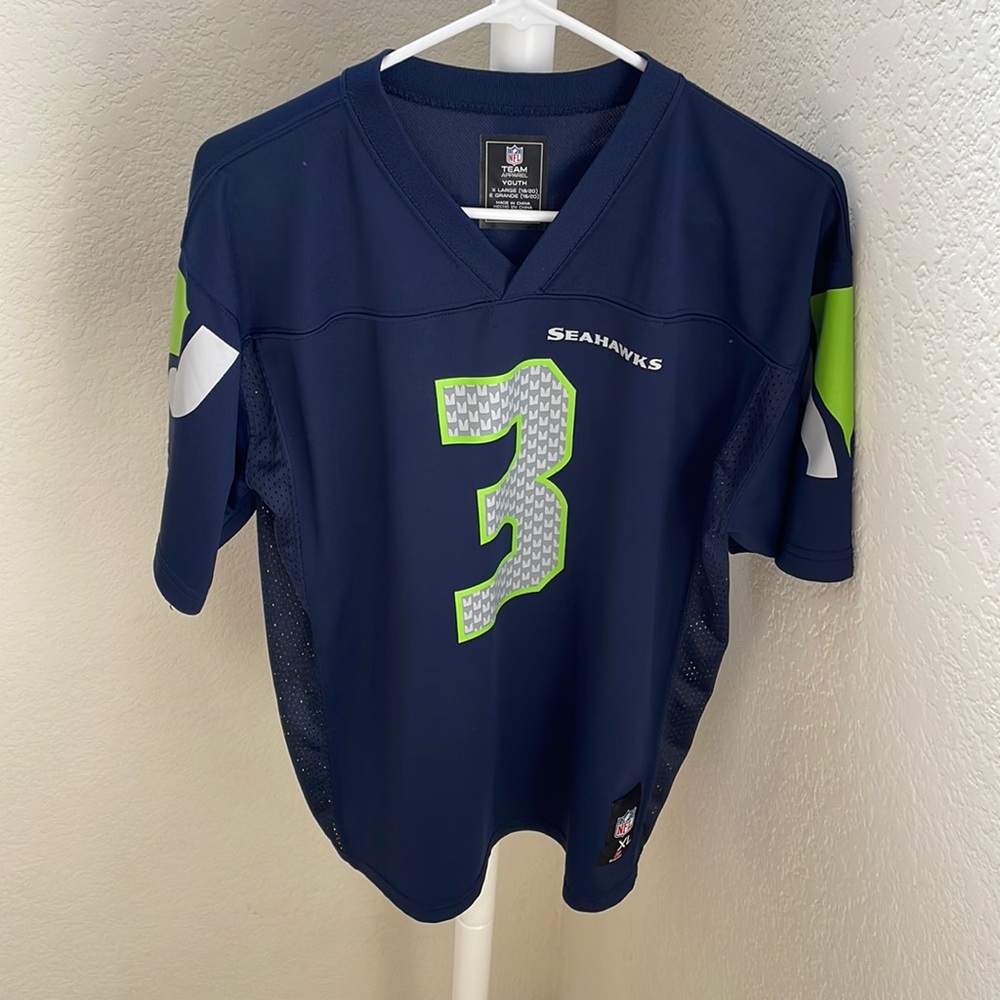 NFL Seattle Seahawks Child XL Wilson Jersey